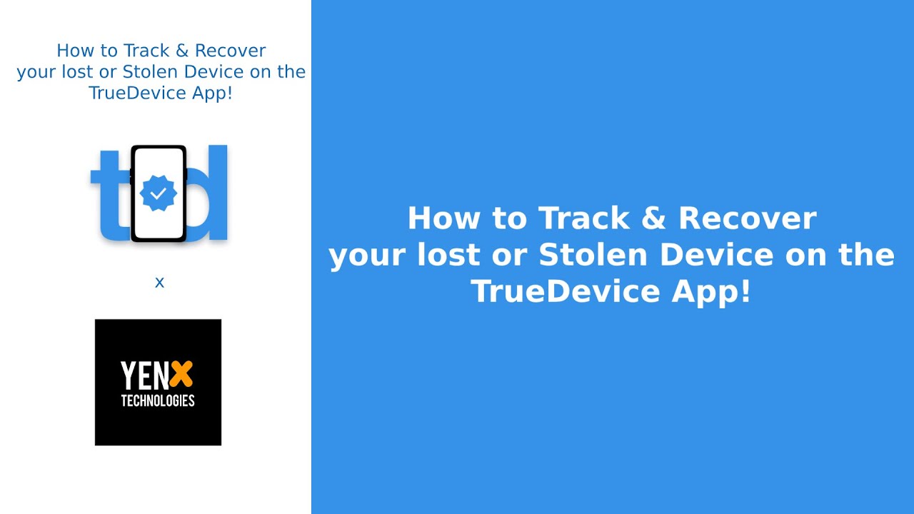 Recover Tracking How to track and recover your lost or stolen device using the ...