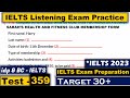 Ielts listening practice test 2023 with answers real exam  359 