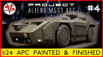 PROJECT ALIENS APC DEEL 4 ‘1/24 APC GESCHILDERD & AFGEWERKT’
