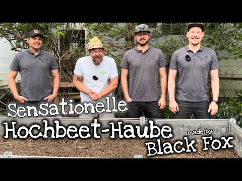 Premium protection for raised beds – the Black Fox raised bed cover under construction!
