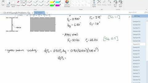 CE 414 Lecture 09  Analysis of Tension Members 2019 02 04