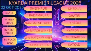 DAY 11 || KYARDYA PREMIER LEAGUE 2025 || VCC STREAM screenshot 3