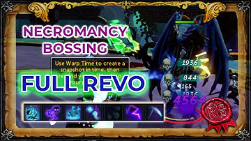 Bossing with Full Revolution Necromancy RS3 | Testing & Revo Bar Guide