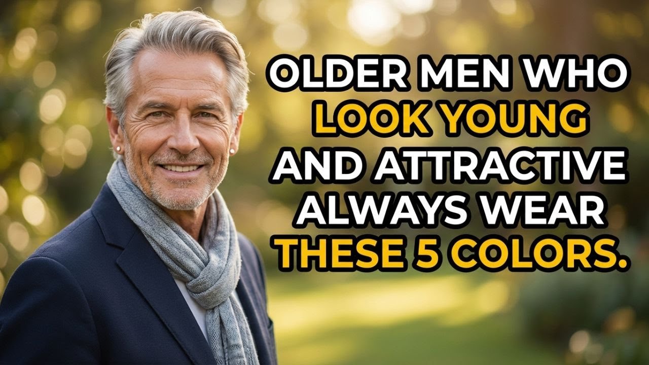 5 Colors That Make Older Men Look Younger and More Attractive at Any Age | Age-Gap Relationships
