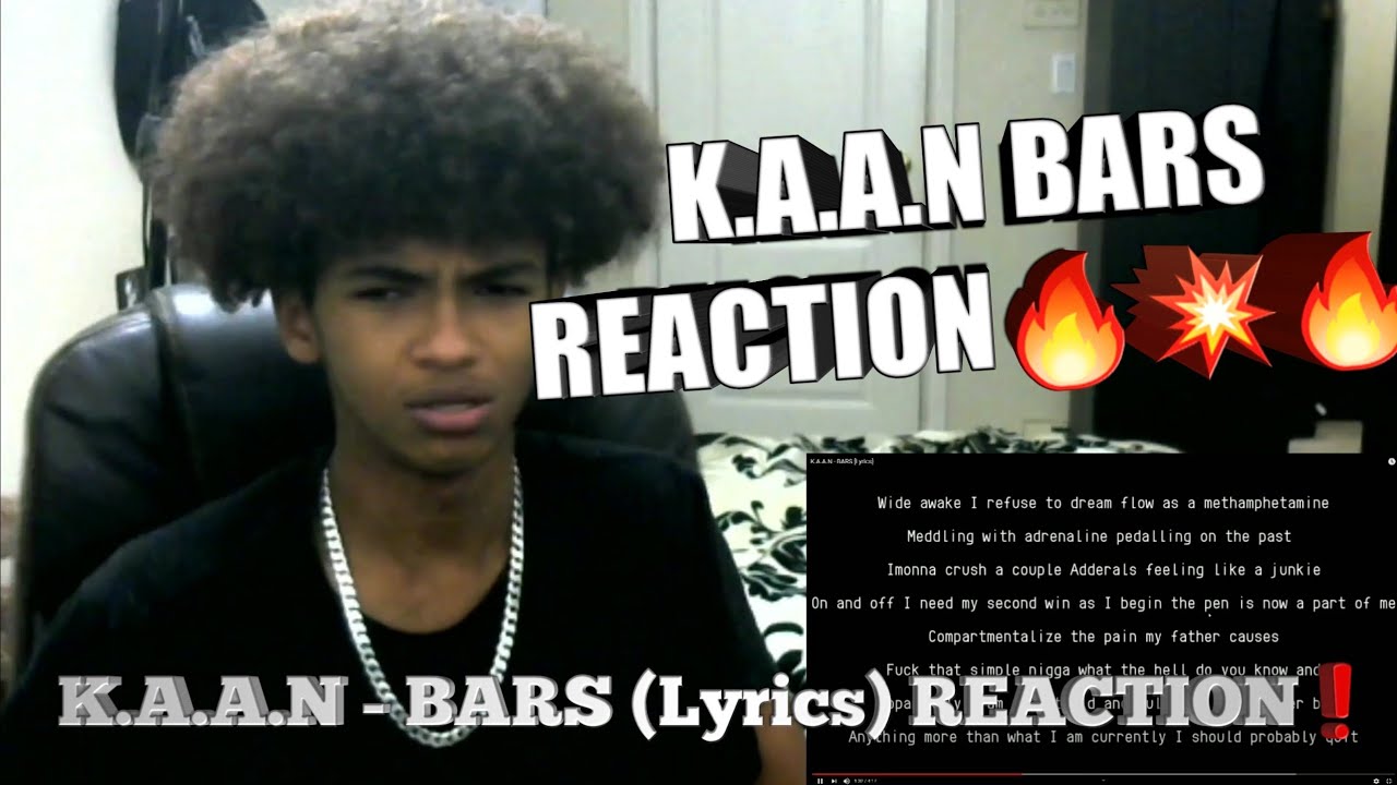 K.A.A.N - BARS [Lyrics] REACTION❗BACK TO BACK BARZ💯