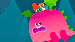 Драконий фрукт  Ум и Хрум  Вкусные приключения двух монстриков  новый мультфильм для детей