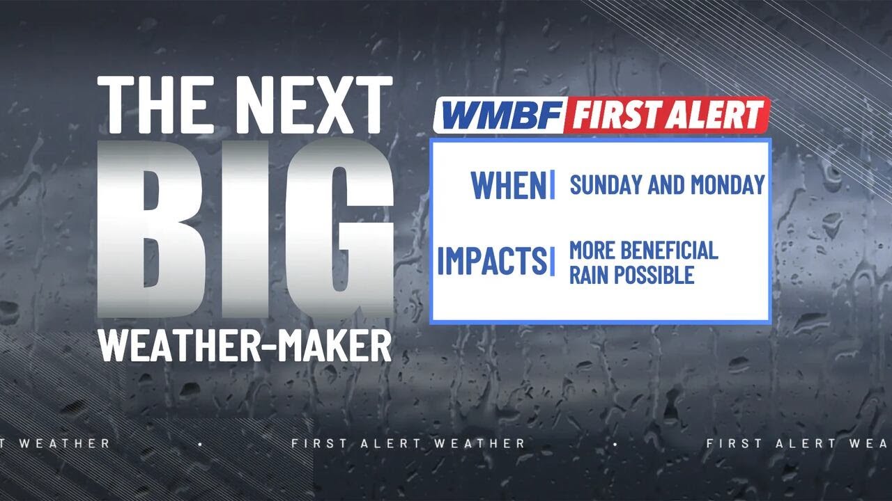 FIRST ALERT: Rain chances return tomorrow. Soggy Monday ahead! - YouTube