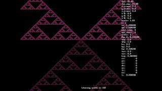 CA rule 90 (random init) truncates at width 1024.