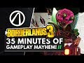 Si te mueres de ganas por Borderlands 3, aquí tienes nada menos que 35 minutazos de gameplay para calmarlas un poco