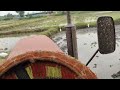 how to drive Mahindra tractor tech+ cage wheel levelling mud