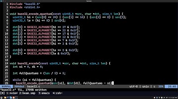 How to Encode Binaries as Base32 in C
