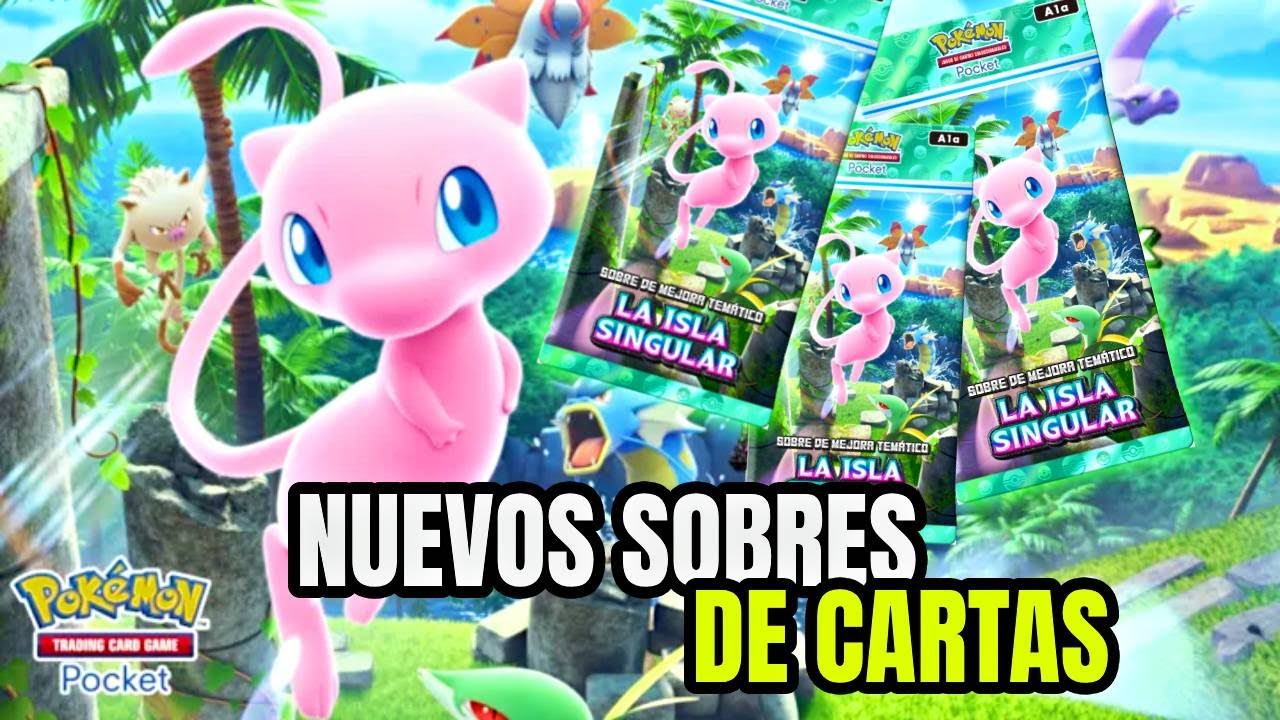 ABRIMOS SOBRES DE LA ISLA SINGULAR EN POKEMON POCKET - YouTube