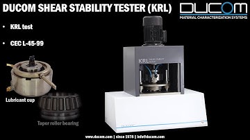 Ducom Shear Stability Tester (KRL)