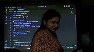 React JS & Node JS University website project screenshot 2