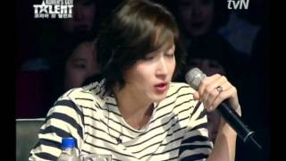 koreas Got Talent Tvn  Ep1 Shinyup Jung fire Show Eng Sub