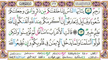 ألقران الكريم حاتم فريد الواعر الصفحة 517