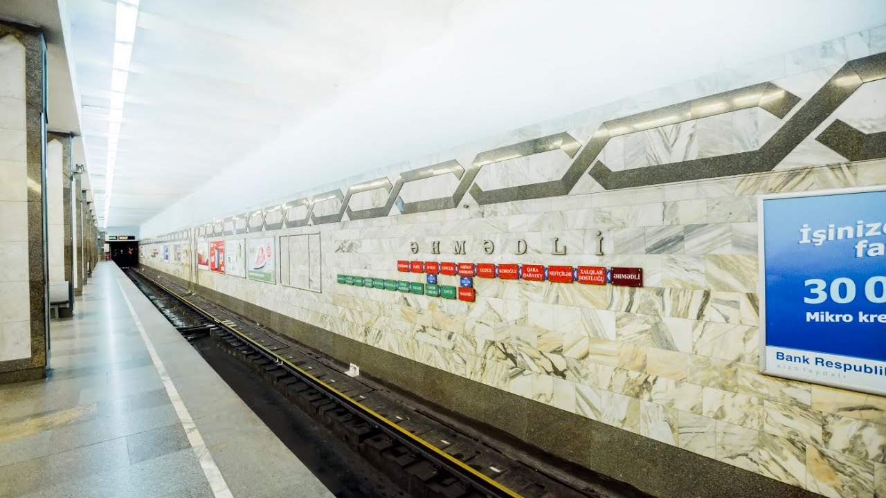 Euro Subway Simulator:(Qırmızı Xətt):Səfər:(Ulduz-Əhmədli)