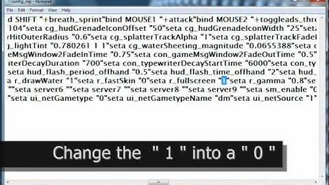 MW2 Windowed Mode [TUTORIAL]