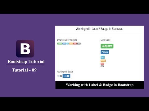 Video: Cosa sono i badge in bootstrap?