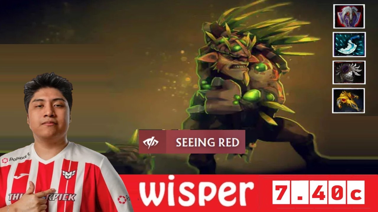 [DOTA 2] Wisper BRISTLEBACK [HEROIC vs TEAM YANDEX] [BLAST SLAM 6] [7.40c]