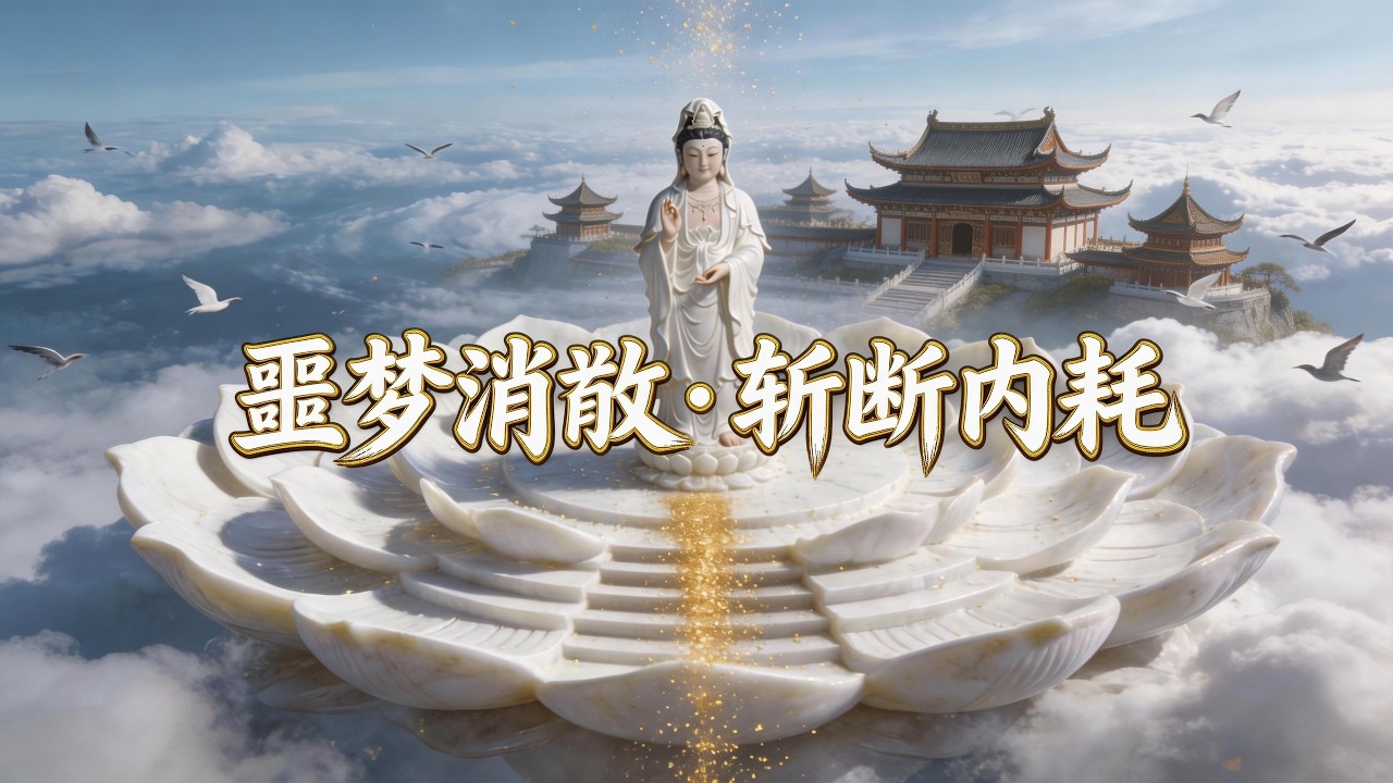 【放下即自在】越想睡越焦虑？｜南无观世音·慈悲光｜斩断精神内耗