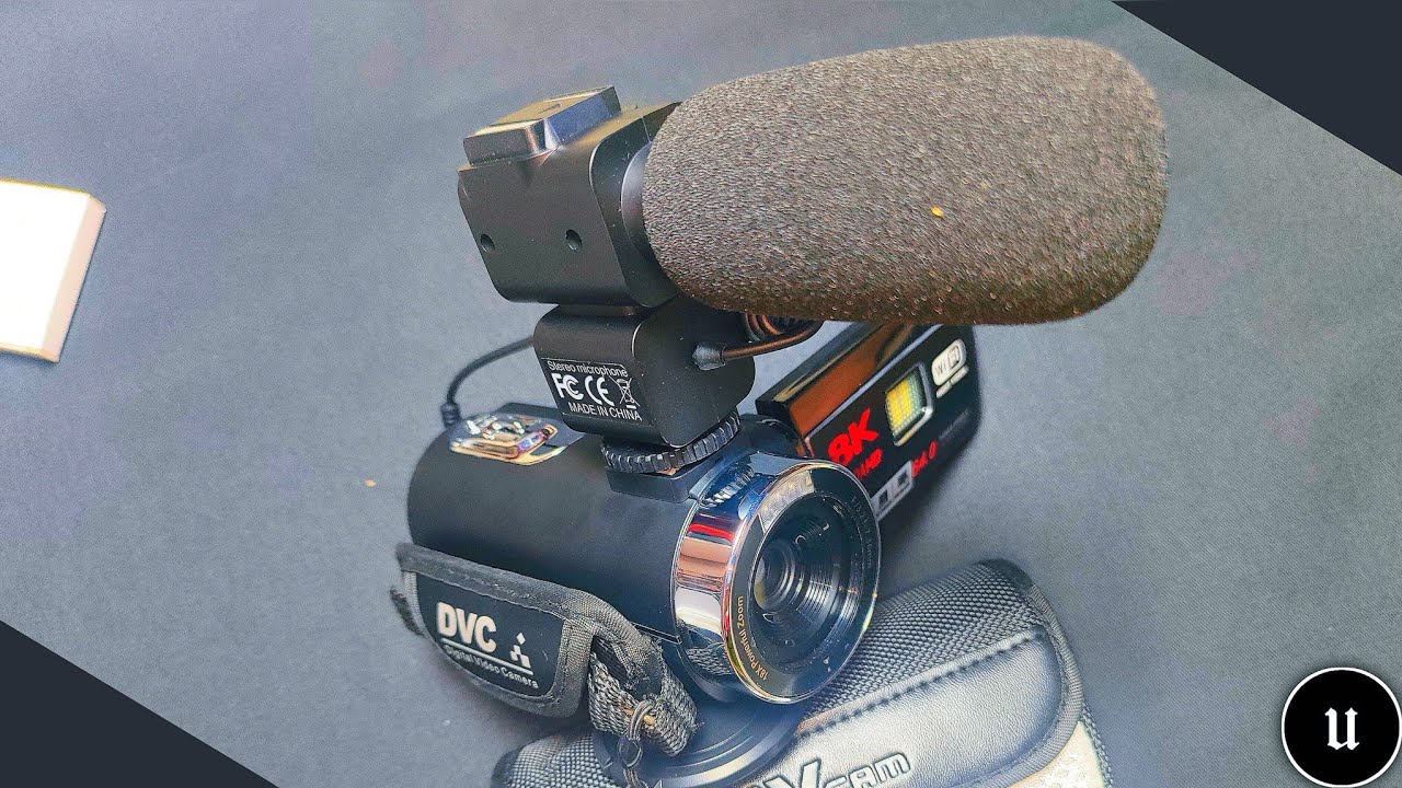 8K ULTRA HD CAMCORDER Digital Camera UNBOXING - CAMERA for STREAMING and VLOGGING [MAX QUALITY] 2025