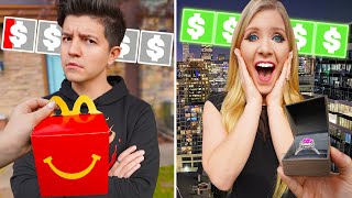 $10 Date vs $1000 Date Night with Preston! - Challenge