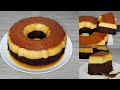 CHOCOLATE CAKE WITH CARAMEL PUDDING I CHOCOLATE FLAN PUDDING I MAGIC DESSERT RECIPE I YUMMY