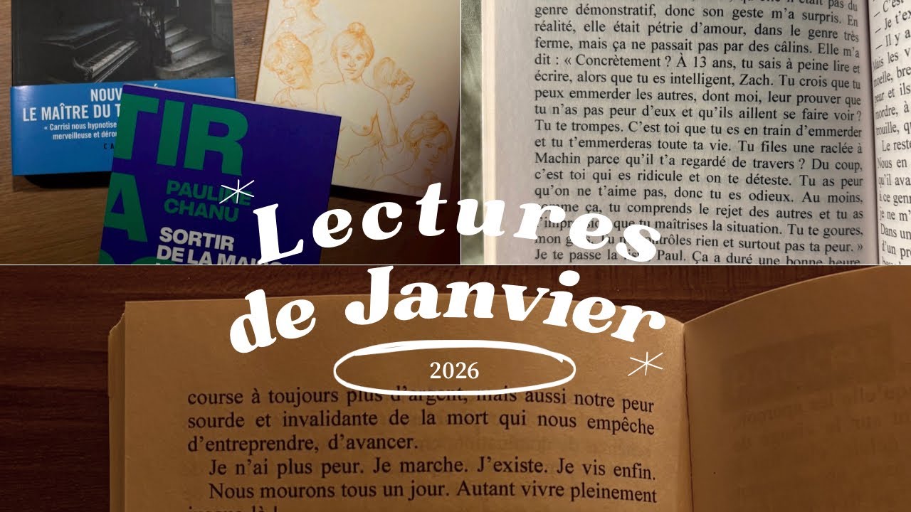 Janvier en lecture 🕯️🧦📔