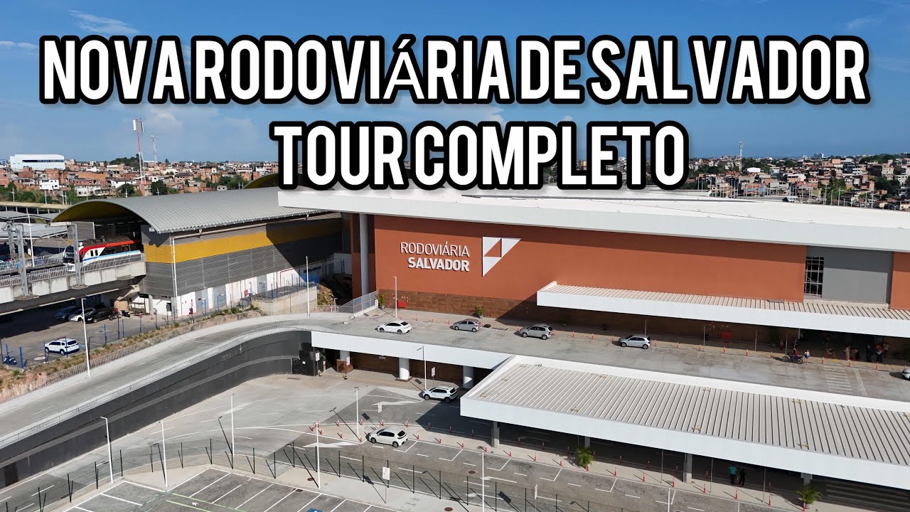 NOVA RODOVIÁRIA DE SALVADOR FICOU SURREAL