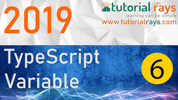 6 TypeScript Variable 2019 -Tutorial Rays | By Umar Rahman