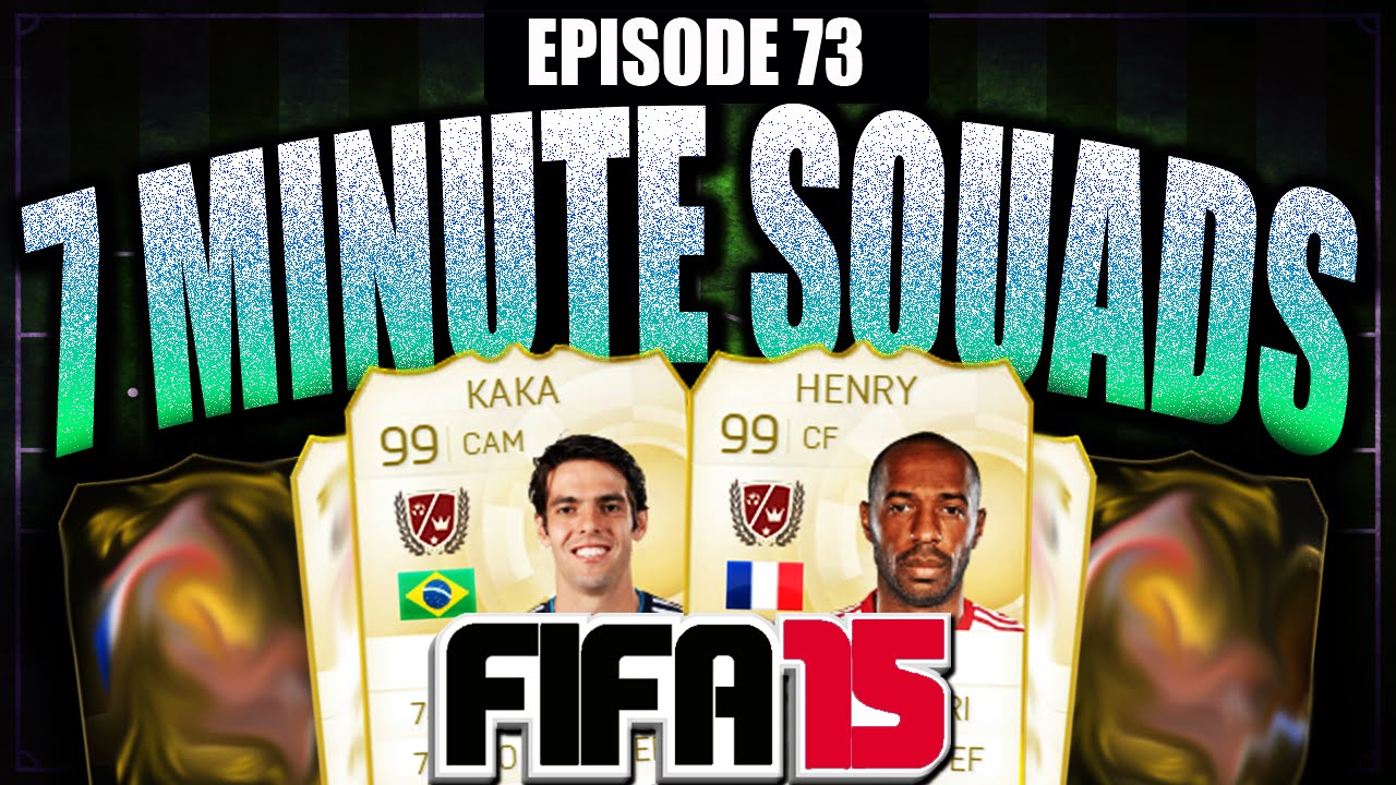 TWO LEGENDS!! 7 MINUTE SQUADS 