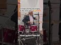 Grandpa Playing the drums and singing at the same time 😯😯🥁🔥🔥🔥 #viral #drums #creativdrums