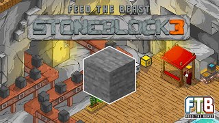FTB Stoneblock 3 - EP1 - It's Back! - Minecraft Bedrock Marketplace Mod pack