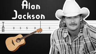 Remember When - Alan Jackson Guitar Tabs, Guitar Tutorial, Guitar Lesson