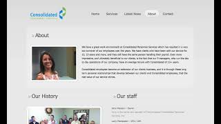 Consolidated Personnel Services Website