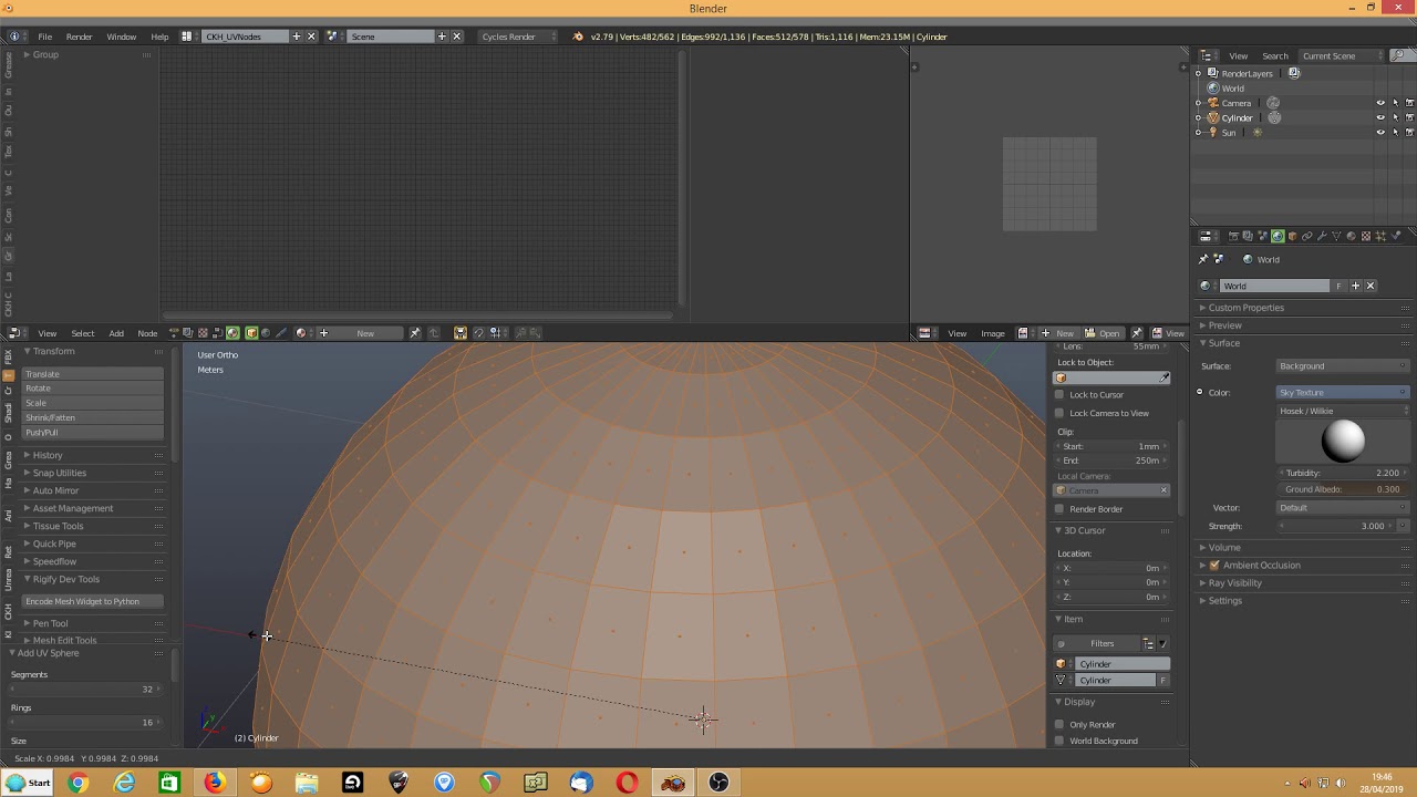 Blender - Snap to object align - YouTube