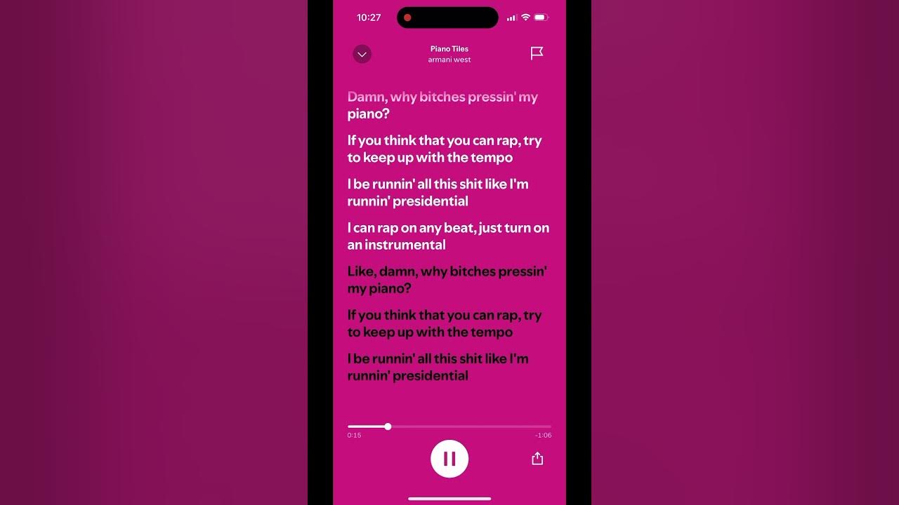 #pianotiles lyrics #song #spotify #fyp