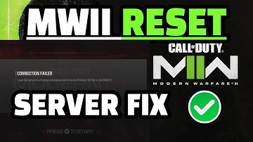 How to FIX MW2 Reset Bug | You Must Reset Your Rank And Unlocks To Continue MW ?