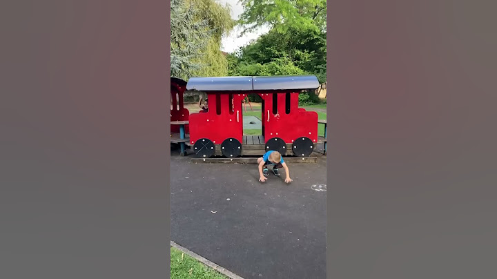 Rolling off the train