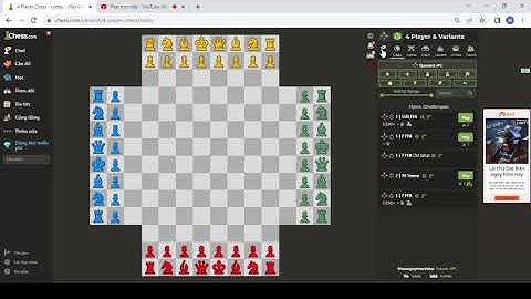 Nhập Môn Cờ Vua 4 Người Chơi | Intro of 4 Player Chess