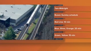 ATTN Metro riders; Memorial Day schedule changes