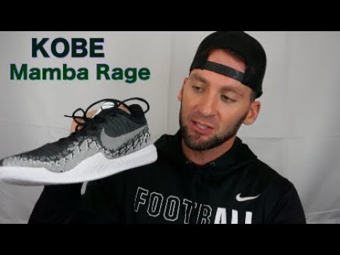 KOBE MAMBA RAGE REVIEW+ on feet looks - YouTube