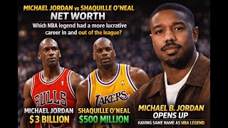 Michael Jordan vs. Shaquille O’Neal: Who Earned More On and Off the Court?