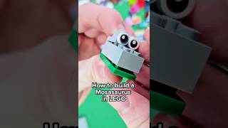 How to build a Mosasaurus in LEGO with Brickify! 🦕