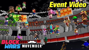 Block Wars Movember - Event Explanation Video