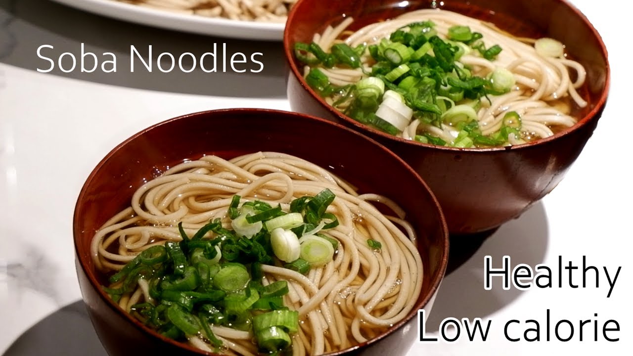 How To Make soba noodle with soup(Dashi) recipe 4K diet what we ate