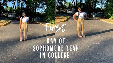 First Day of Sophomore Year at High Point University