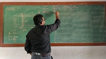 NCERT TEXTUAL EXAMPLE 6.8,6.11: CH 6 ELECTROMAGNETIC INDUCTION : STD 12 : PHYSICS