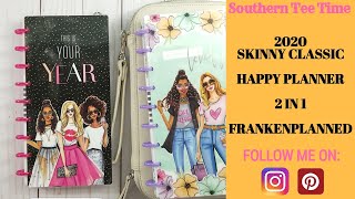 2020 Skinny Classic Happy Planner Frankenplanned and Planner Purse setup | Happynichi | Fauxbonichi